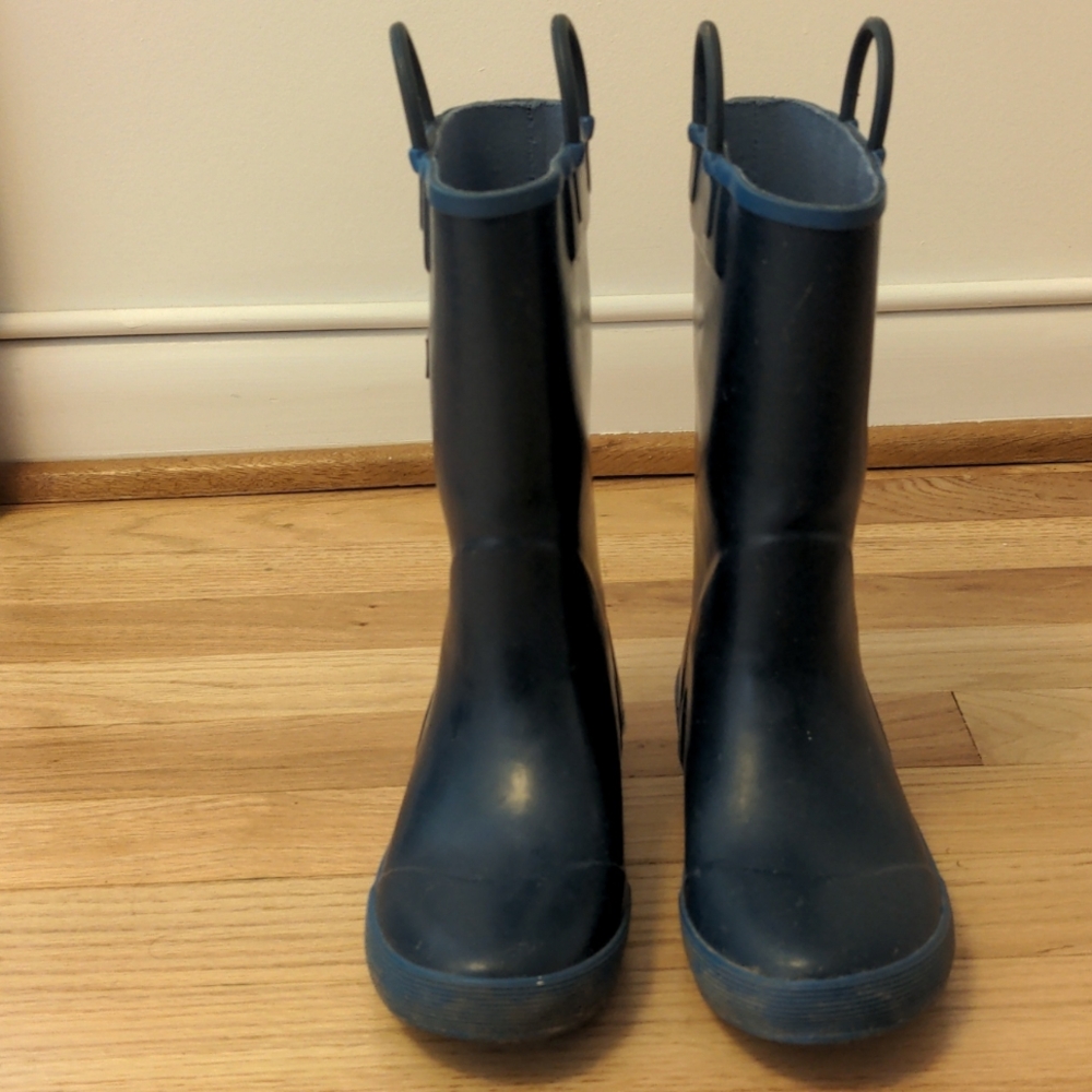 LL Bean kids Rain boots sz 1